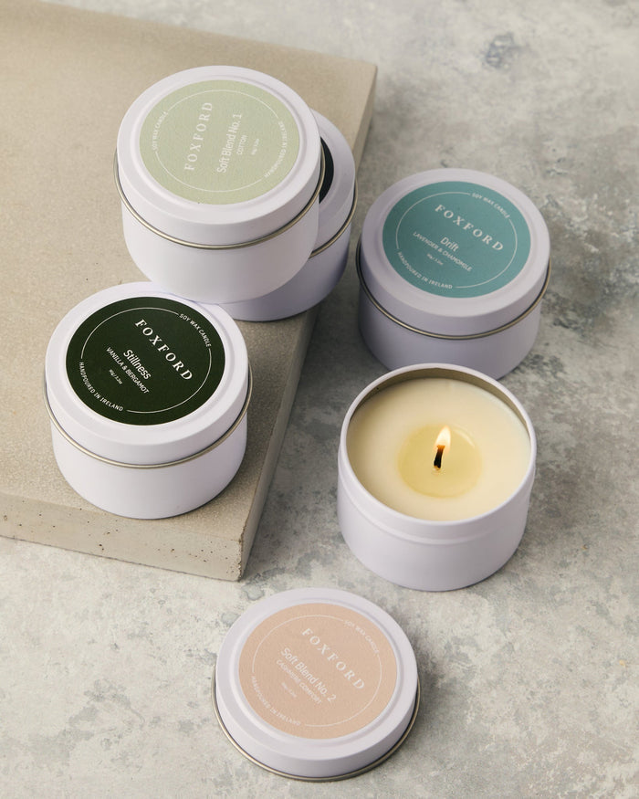 Foxford Morning Tin Candle