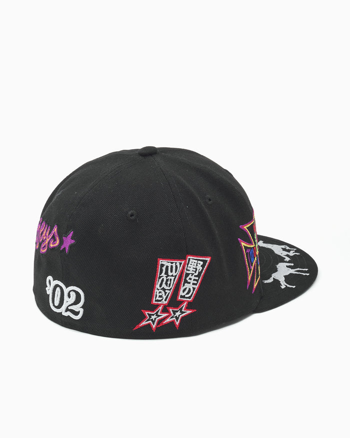 Caps TwoJeys x New Era 59FIFTY Embroidered Unisex Cap - EMHW0021851-Black