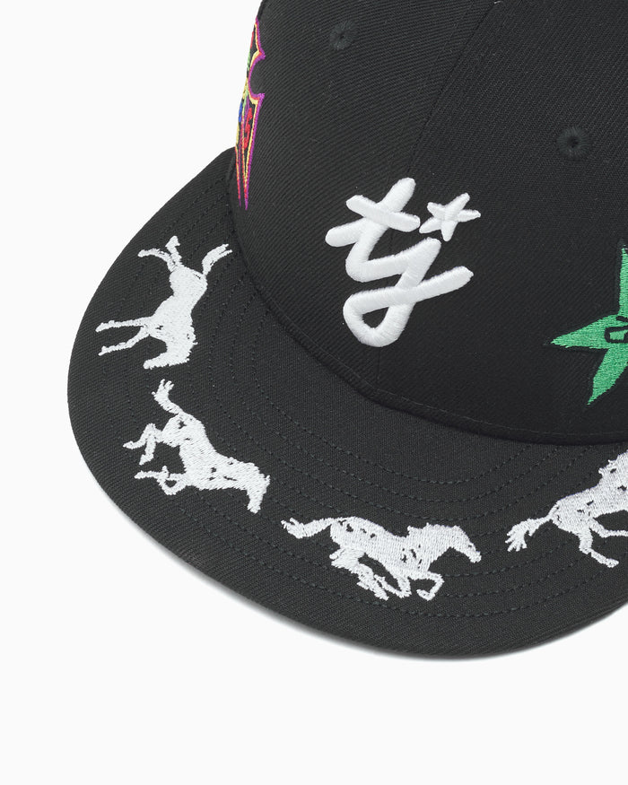 Caps TwoJeys x New Era 59FIFTY Embroidered Unisex Cap - EMHW0021851-Black