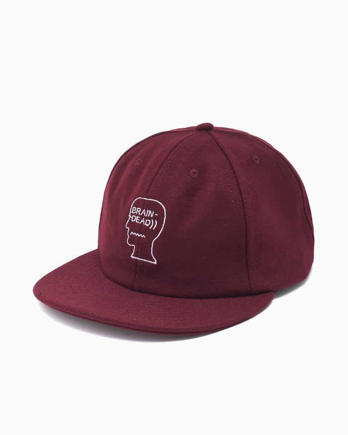 Caps Brain Dead Flannel Logohead Unisex Cap - BDF25H01004631RD05