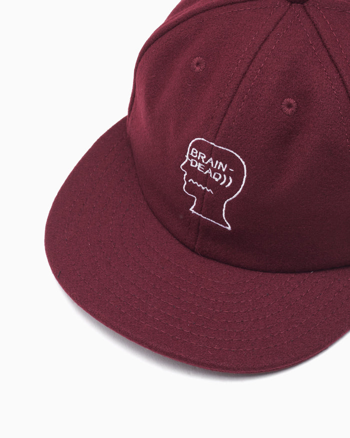 Caps Brain Dead Flannel Logohead Unisex Cap - BDF25H01004631RD05