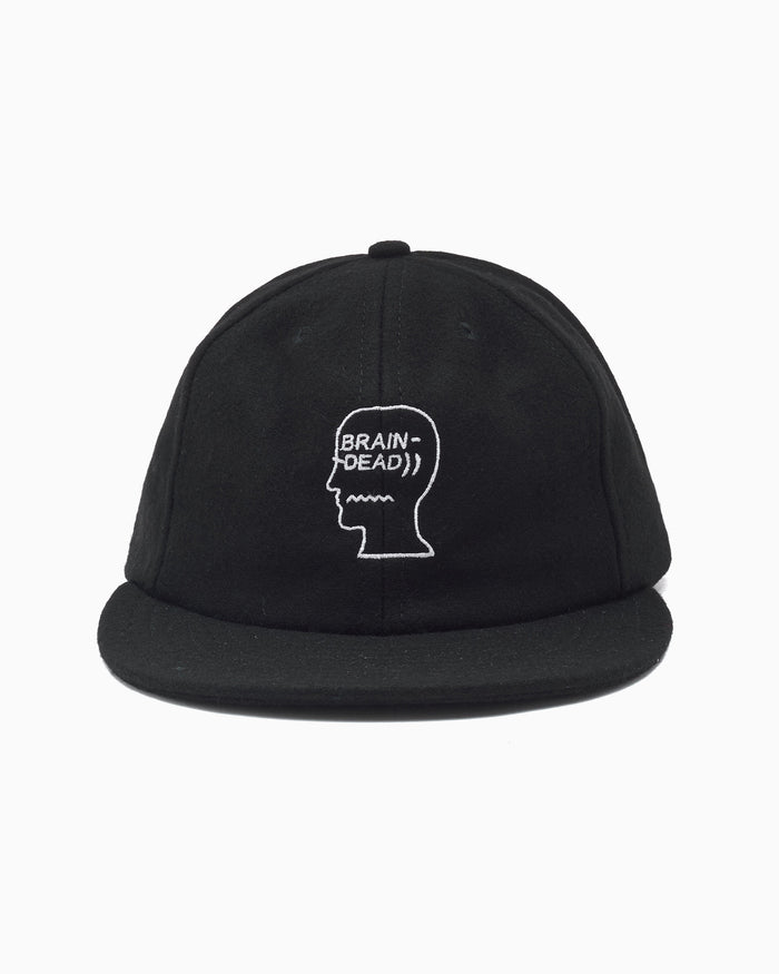Caps Brain Dead Flannel Logohead Unisex Cap - BDF25H01004631BK01