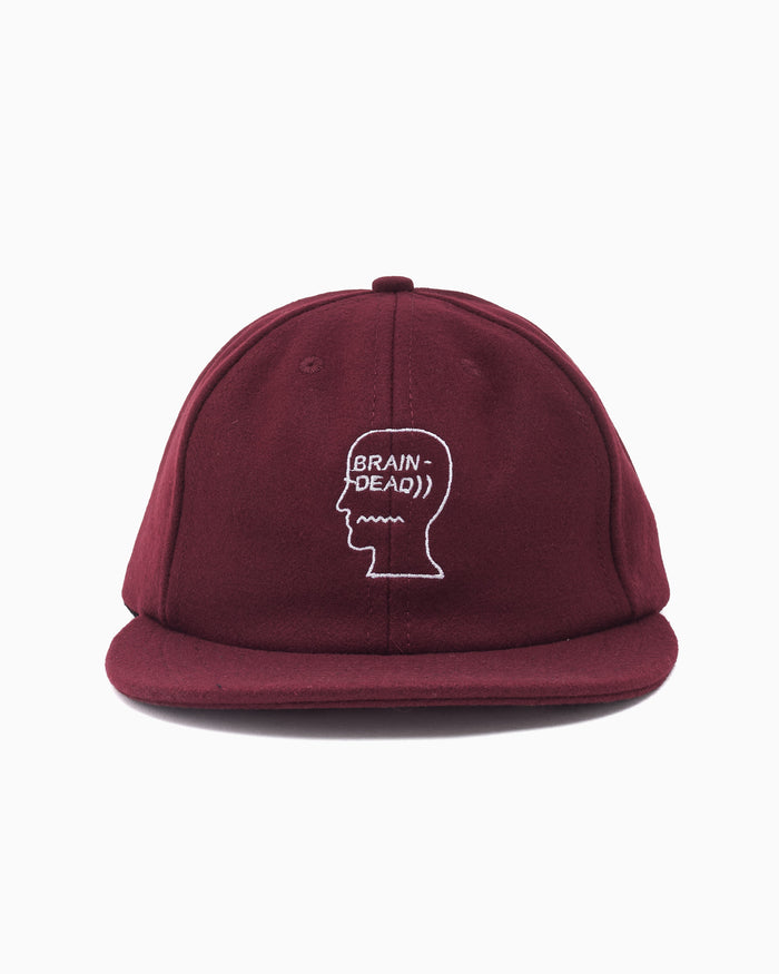 Caps Brain Dead Flannel Logohead Unisex Cap - BDF25H01004631RD05