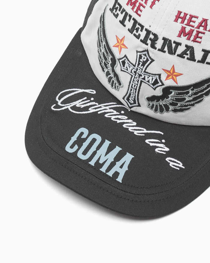 Caps Pleasures Coma Unisex Cap - P26SP078-BLACK