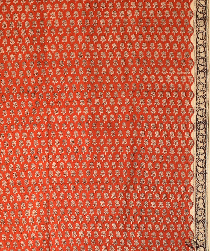 Handblock Printed Bagru cotton Suits with Kota Dupatta