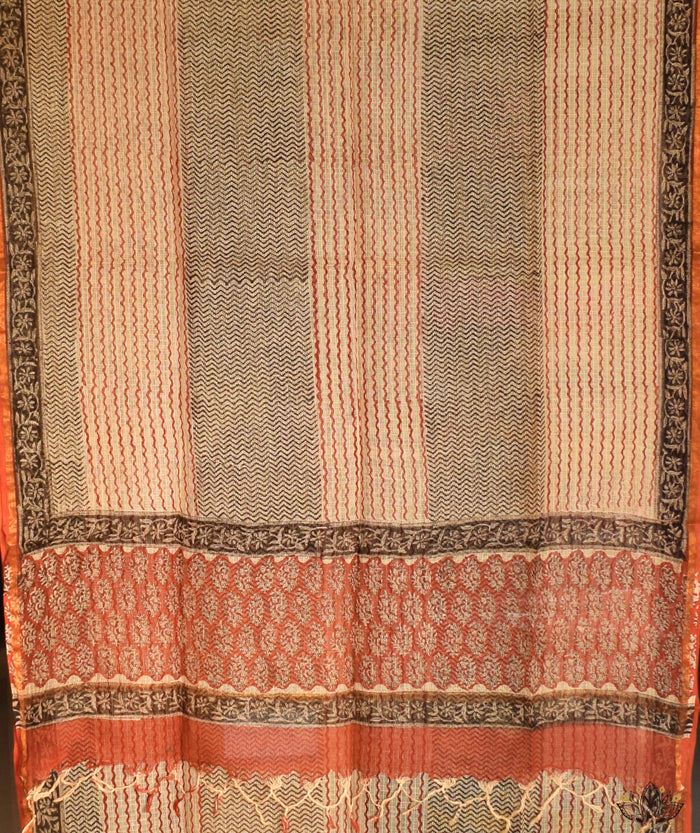 Handblock Printed Bagru cotton Suits with Kota Dupatta