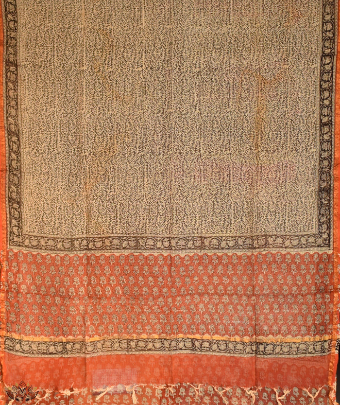 Handblock Printed Bagru cotton Suits with Kota Dupatta