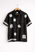 Handstitched Applique Kala Cotton Shirt