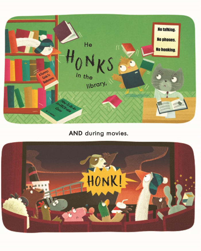 Hank Goes Honk- Children's Book