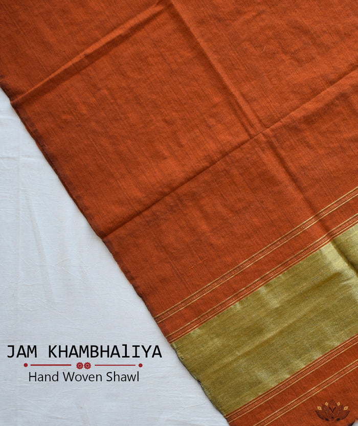 JAM KHAMBHADIYA HAND WOVEN SHAWL