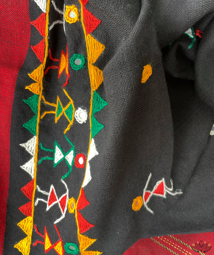 JAM KHAMBHADIYA HAND WOVEN SHAWL