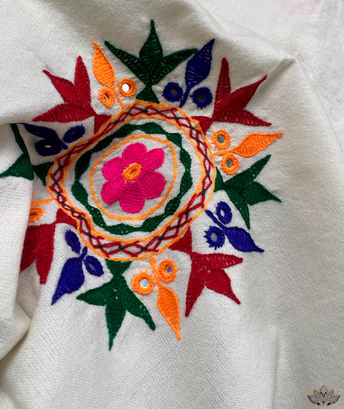 JAM KHAMBHADIYA HAND WOVEN SHAWL
