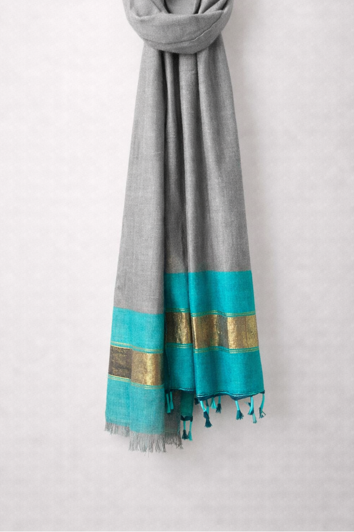 JAM KHAMBHADIYA HAND WOVEN STOLE