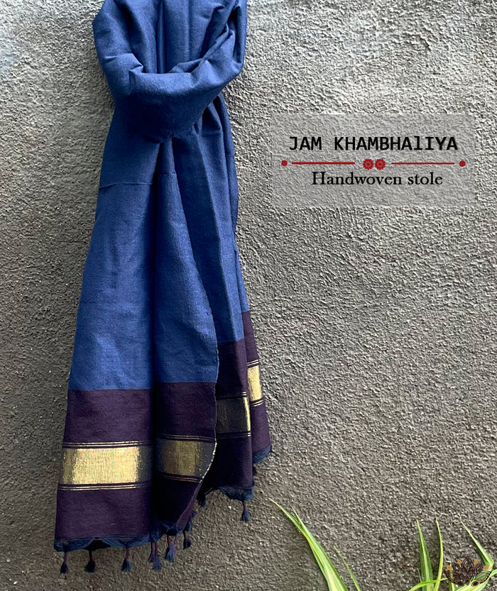 JAM KHAMBHADIYA HAND WOVEN STOLE