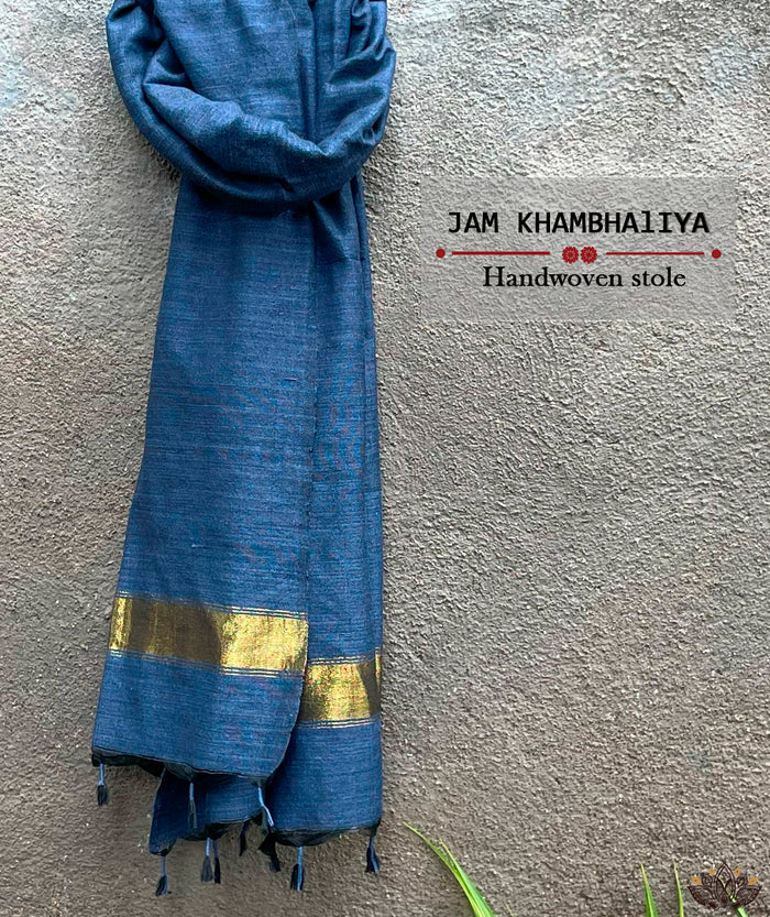 JAM KHAMBHADIYA HAND WOVEN STOLE