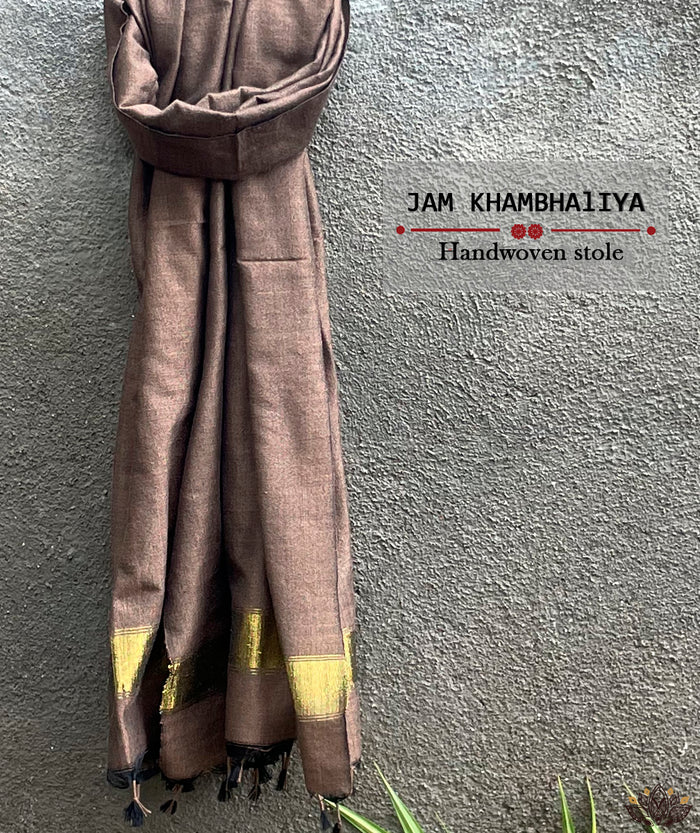 JAM KHAMBHADIYA HAND WOVEN STOLE