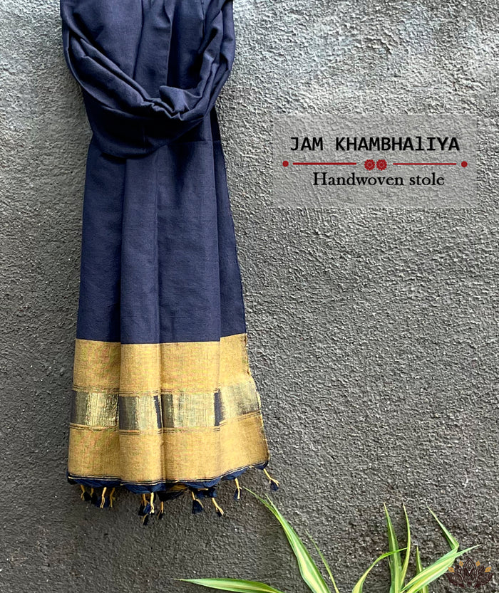 JAM KHAMBHADIYA HAND WOVEN STOLE