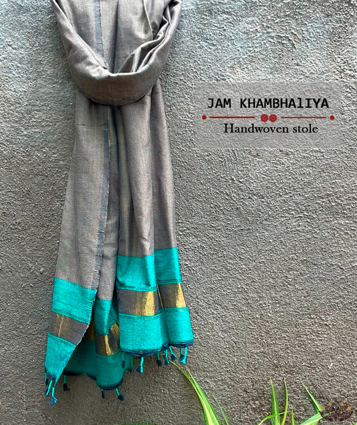 JAM KHAMBHADIYA HAND WOVEN STOLE