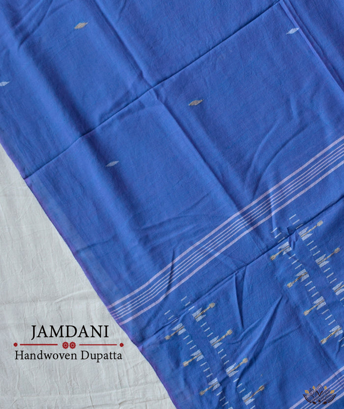 JAMDANI COTTON HANDMADE DUPATTA