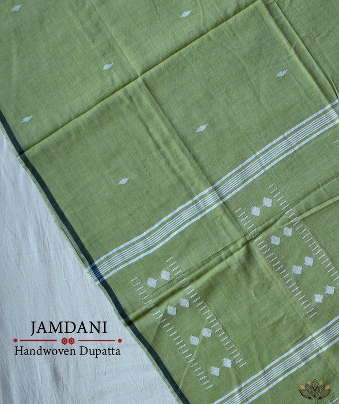JAMDANI COTTON HANDMADE DUPATTA