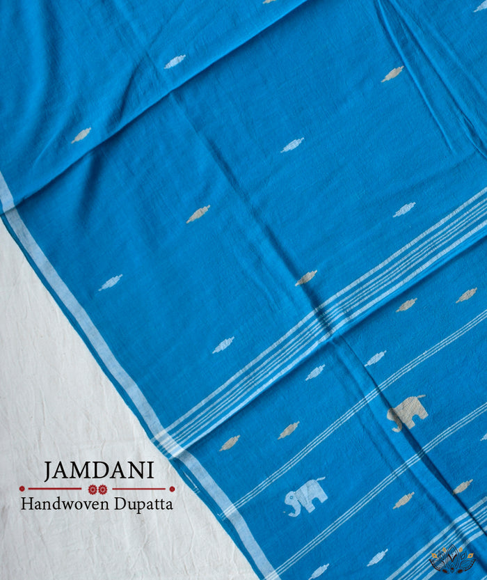 JAMDANI COTTON HANDMADE DUPATTA