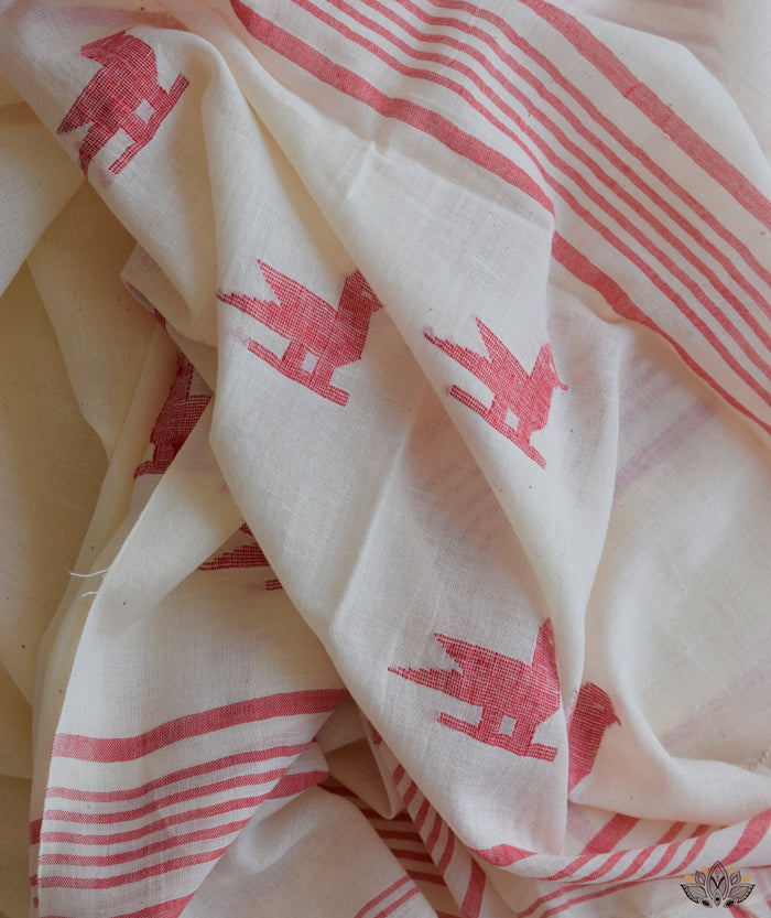 JAMDANI COTTON HANDMADE DUPATTA