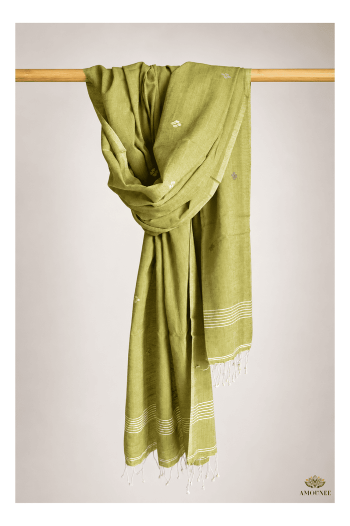 JAMDANI COTTON HANDMADE STOLE