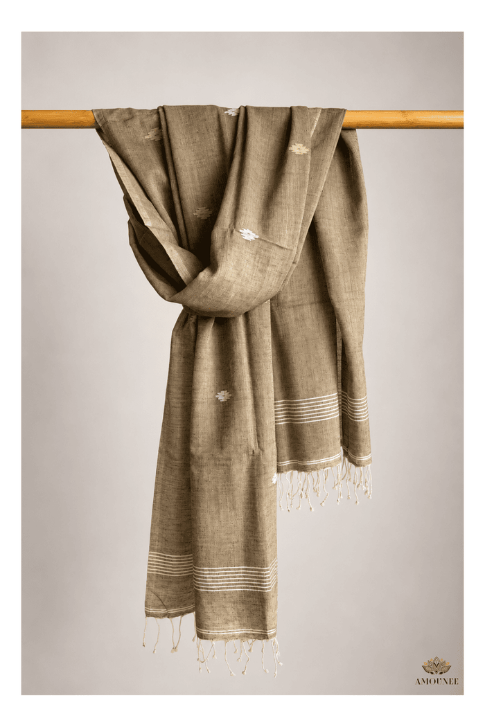 JAMDANI COTTON HANDMADE STOLE
