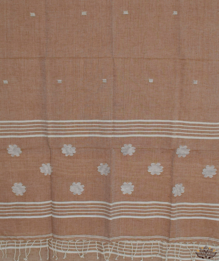 JAMDANI COTTON HANDMADE STOLE