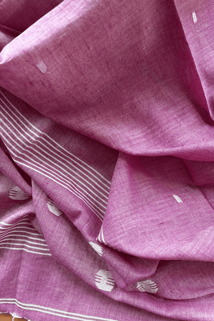 JAMDANI COTTON HANDMADE STOLE