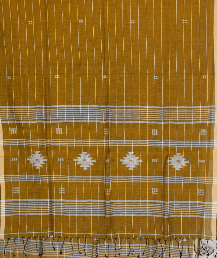 JAMDANI COTTON HANDMADE STOLE