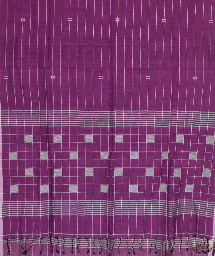 JAMDANI COTTON HANDMADE STOLE