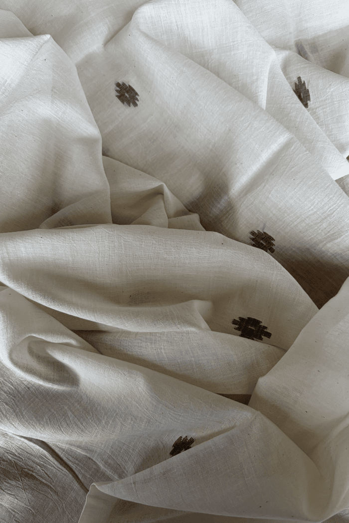 JAMDANI COTTON HANDMADE STOLE