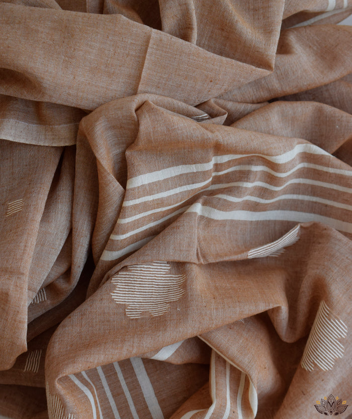 JAMDANI COTTON HANDMADE STOLE