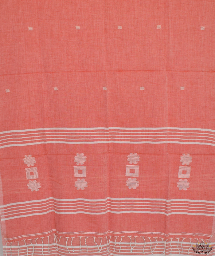 JAMDANI COTTON HANDMADE STOLE