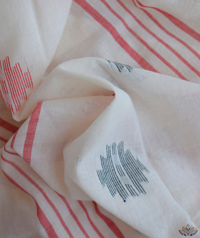 JAMDANI COTTON HANDMADE STOLE