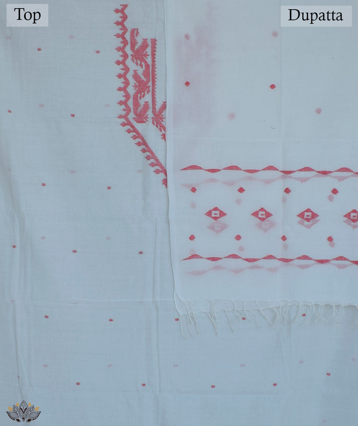 JAMDANI COTTON HANDMADE Suit Piece