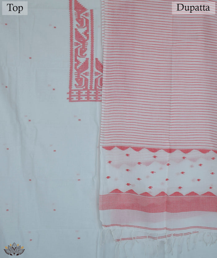 JAMDANI COTTON HANDMADE Suit Piece