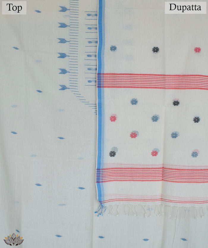 JAMDANI COTTON HANDMADE Suit Piece