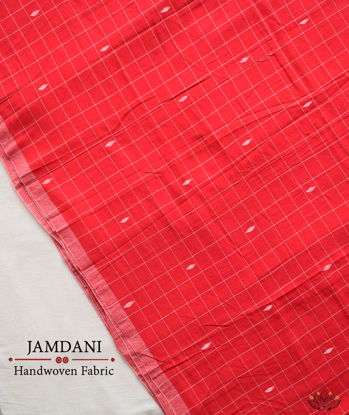 JAMDANI COTTON HANDMADE YARDAGE