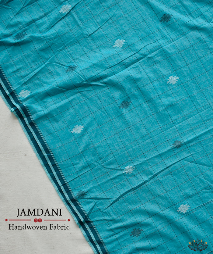 JAMDANI COTTON HANDMADE YARDAGE