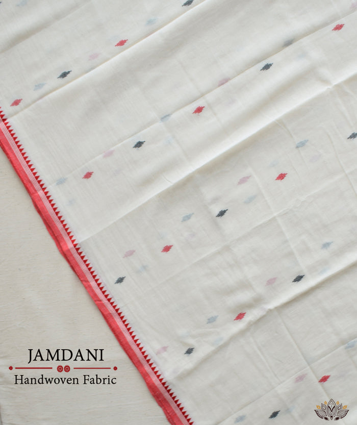 JAMDANI COTTON HANDMADE YARDAGE