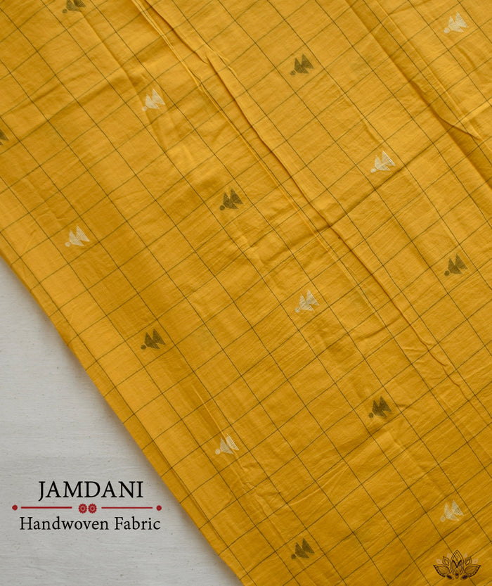 JAMDANI COTTON HANDMADE YARDAGE