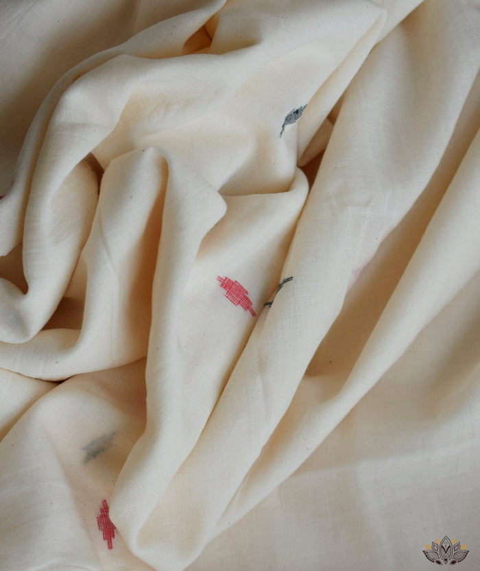 JAMDANI COTTON HANDMADE YARDAGE