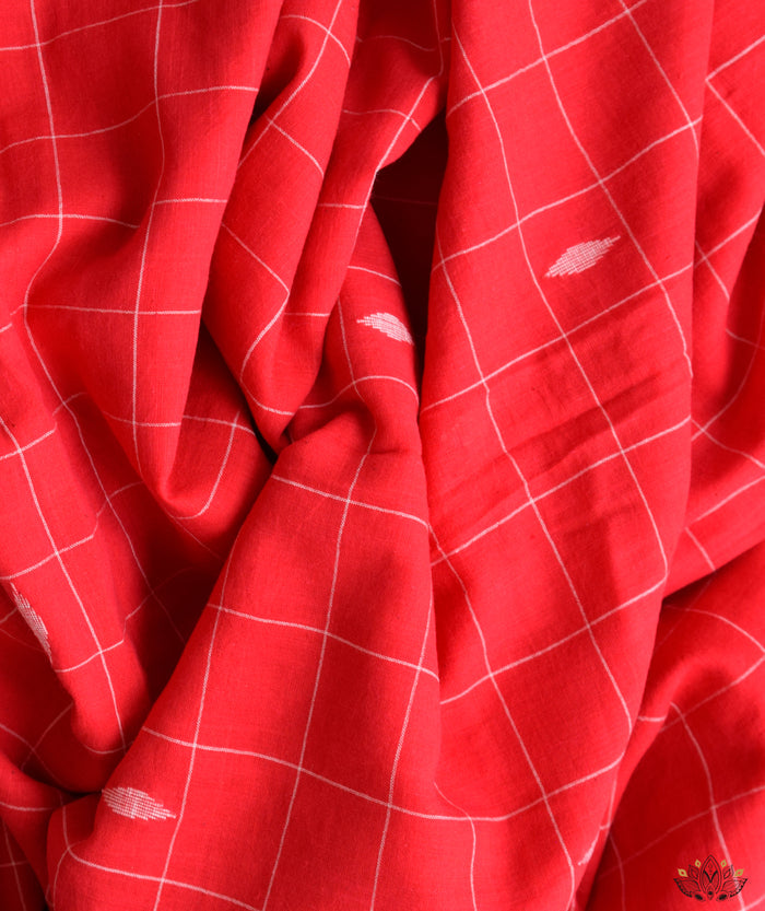 JAMDANI COTTON HANDMADE YARDAGE