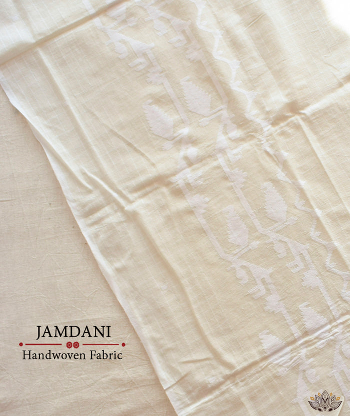JAMDANI COTTON HANDMADE YARDAGE