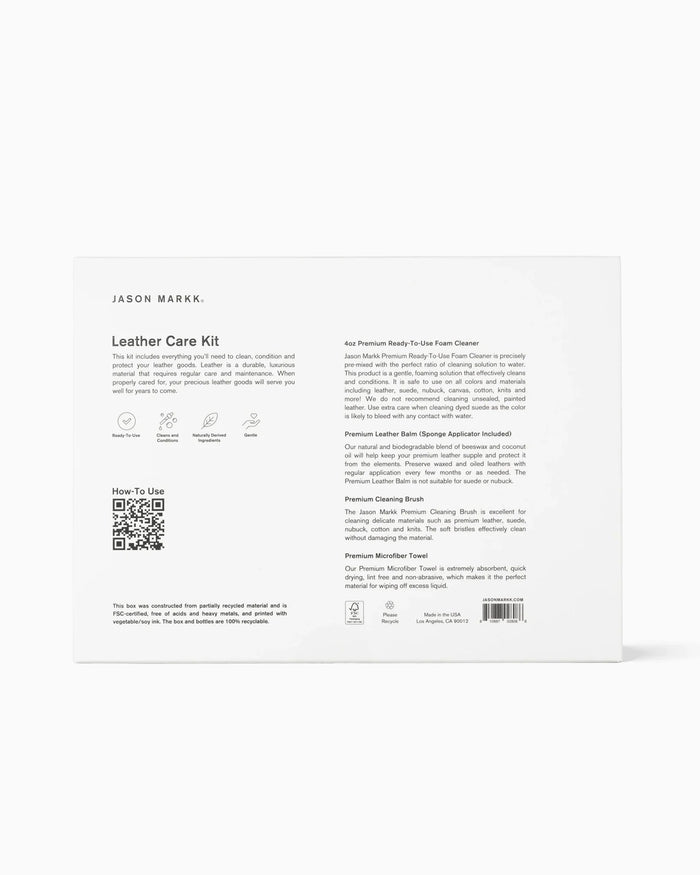 Cleaning & Care Jason Markk Leather Care Kit - JM310510