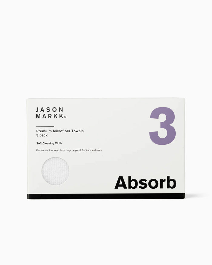 Cleaning & Care Jason Markk Premium Microfiber Towel (3 Pack) - JM210210