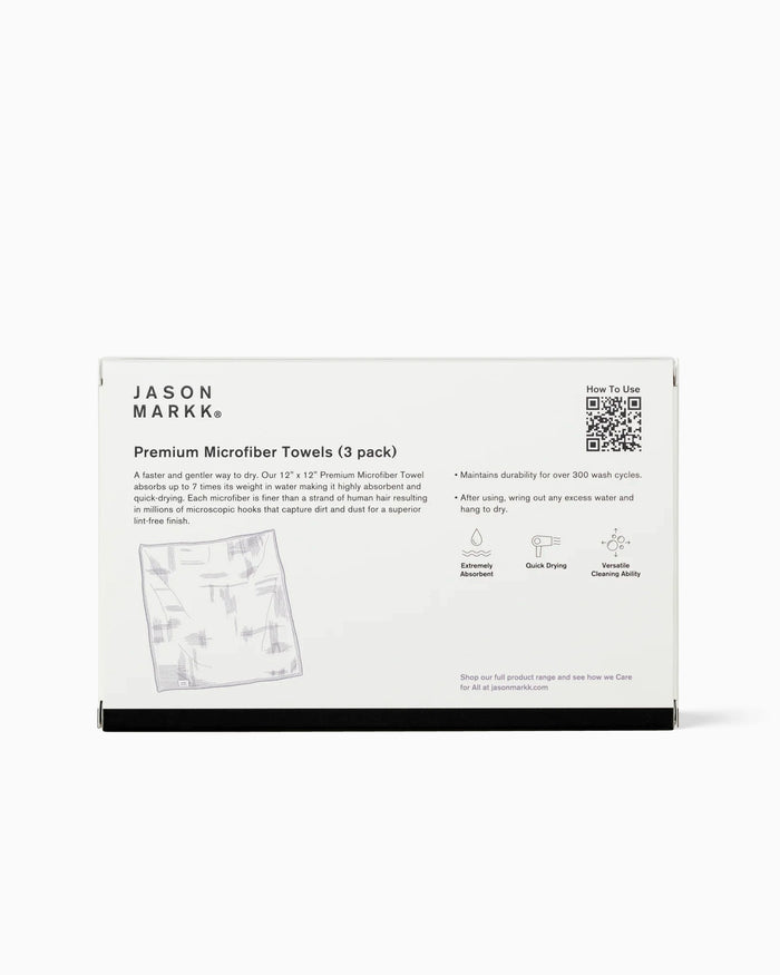 Cleaning & Care Jason Markk Premium Microfiber Towel (3 Pack) - JM210210