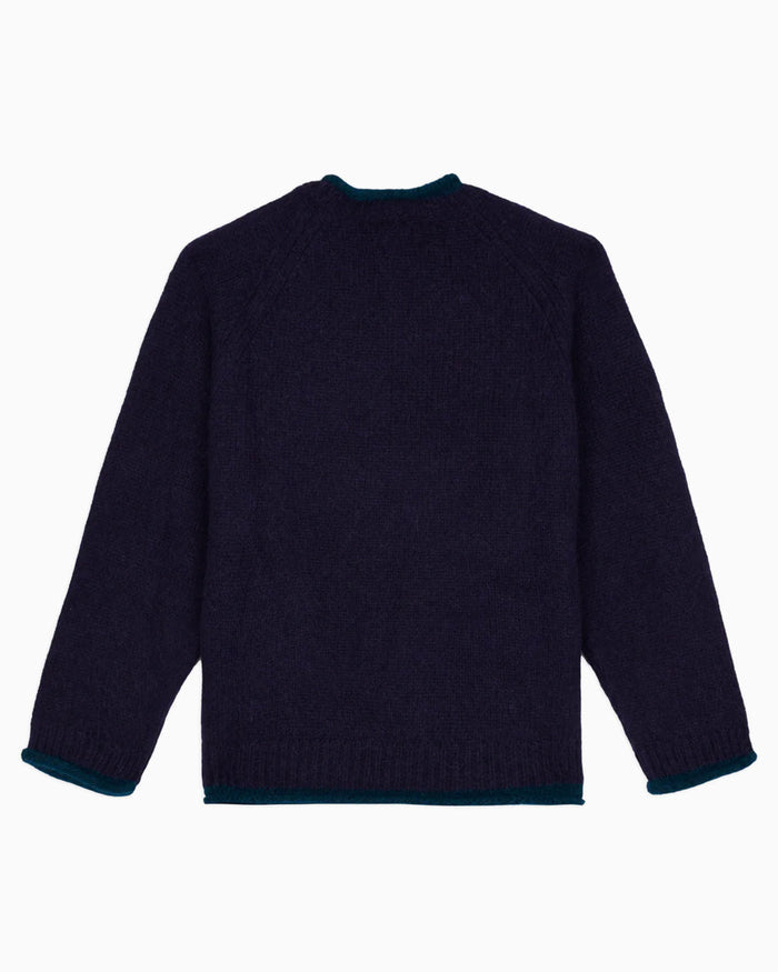 Sweaters Brain Dead x Brooks Brothers California Embroidered Relaxed Men's Sweater - BDF25T15004614NY01